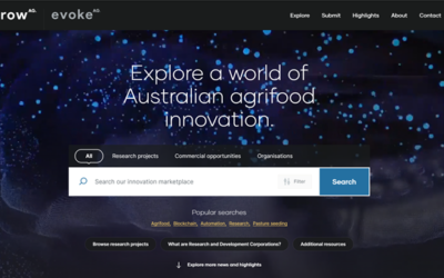 growAG, the Australian agrifood innovation research portal, is now live