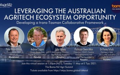 Leveraging the Australian Agritech Ecosystem Opportunity – Join this Virtual Session at the BOMA NZ Ag Summit